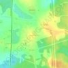 Топографическая карта Дмитриевское, высота, рельеф