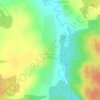 Топографическая карта Большие Рымы, высота, рельеф