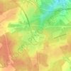 Топографическая карта Сунчиха, высота, рельеф