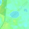Топографическая карта озеро Большой Саранкуль, высота, рельеф