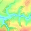 Топографическая карта Неварь, высота, рельеф