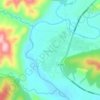 Топографическая карта Чапланово, высота, рельеф