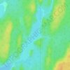 Топографическая карта Big Gull Lake, высота, рельеф