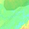 Топографическая карта Бундюр, высота, рельеф
