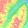 Топографическая карта Махар, высота, рельеф