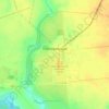 Топографическая карта Новооржицкое, высота, рельеф