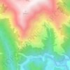 Топографическая карта Хебатли, высота, рельеф