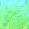 Топографическая карта Храброво, высота, рельеф