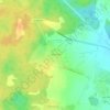 Топографическая карта Щеголёво, высота, рельеф