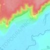 Топографическая карта Казанка, высота, рельеф