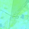 Топографическая карта Гришино, высота, рельеф