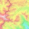 Топографическая карта Zemu Glacier, высота, рельеф