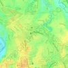 Топографическая карта Taman Provence, высота, рельеф