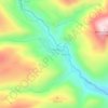 Топографическая карта Гельхен, высота, рельеф