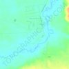 Топографическая карта Красная Поляна, высота, рельеф