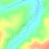 Топографическая карта Перемчалки, высота, рельеф