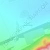 Топографическая карта Южные Коряки, высота, рельеф