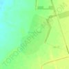 Топографическая карта Зеленолугский, высота, рельеф