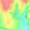 Топографическая карта Айбечи, высота, рельеф