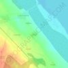 Топографическая карта Сазоново, высота, рельеф