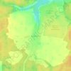 Топографическая карта Филипповское, высота, рельеф