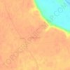 Топографическая карта Нахвальское, высота, рельеф