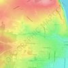 Топографическая карта Юрманка, высота, рельеф