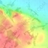Топографическая карта Ананьино, высота, рельеф