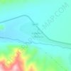 Топографическая карта Ак-Коргон, высота, рельеф