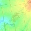 Топографическая карта Зелёная Поляна, высота, рельеф