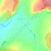 Топографическая карта Ерсубайкино, высота, рельеф