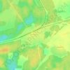 Топографическая карта Ермолино, высота, рельеф