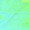 Топографическая карта Чикой, высота, рельеф