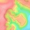 Топографическая карта Заповедное урочище "Московськэ", высота, рельеф