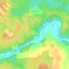 Топографическая карта Подлесный, высота, рельеф