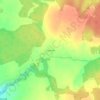 Топографическая карта Подолино, высота, рельеф