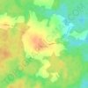 Топографическая карта Абакумово, высота, рельеф