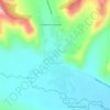 Топографическая карта Алханай, высота, рельеф