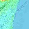 Топографическая карта Praia de Piedade, высота, рельеф