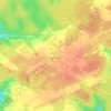 Топографическая карта Конюшино, высота, рельеф