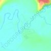 Топографическая карта Комаровка, высота, рельеф