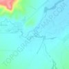 Топографическая карта Курсак, высота, рельеф