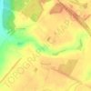 Топографическая карта Федунка, высота, рельеф