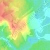 Топографическая карта Суховская, высота, рельеф