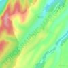 Топографическая карта Толдзгун, высота, рельеф