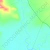 Топографическая карта Дугда, высота, рельеф