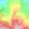 Топографическая карта Арчо, высота, рельеф