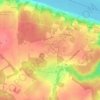 Топографическая карта Северцево, высота, рельеф