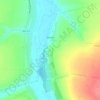 Топографическая карта Адоева, высота, рельеф