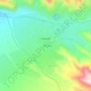Топографическая карта Айдаркен, высота, рельеф